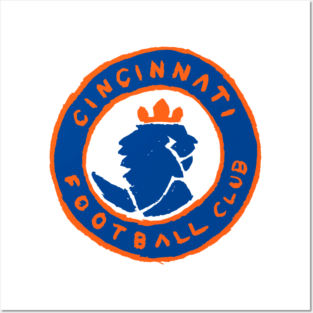 FC Cincinnatiiii 05 Wall Art by Very Simple Graph